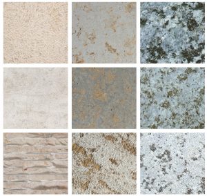 Bei der Naturstein-Verlegung sind Maserung und Farbe wichtig. Die Platten sind im besten Fall ästhetisch aneinander angepasst.