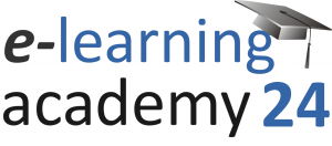 Die E-Learning Academy 24 ist eine Weiterbildungsplattform und bietet Onlineseminare zur schriftlichen Kommunikation an.