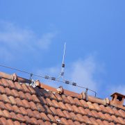 Der Blitzableiter mit Tipp zum Bau.