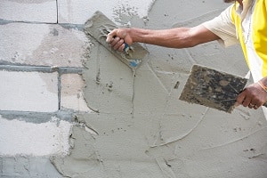 Tipp zum Bau erklärt, was unter “Kalkstein kleben'' zu verstehen ist.